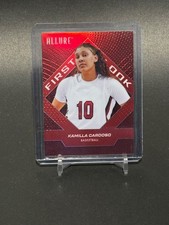 2025 Upper Deck Allure #124 Kamilla Cardoso Rookie First Look Red Rainbow