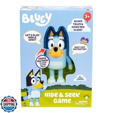 Bluey Hide and Seek Game, Hide The Figure and Press her Nose to Start The Bui
