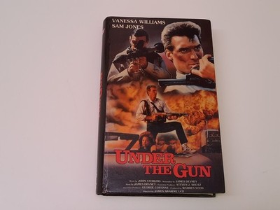 Under The Gun 1988 Uncut VHS German PAL USA Video Hartbox Sam J. Jones