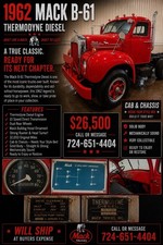1962 B-Model Mack Truck