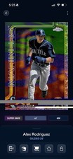 2025 Topps Bunt DIGITAL Gilded Alex Rodriguez