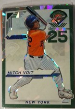 2025 Panini Prospect Edition - Mitch Voit #20 Green Ice Prizm /149 (RC)