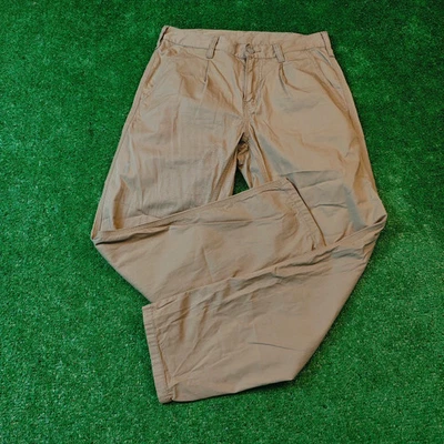 Pantalon chino Carhartt homme 27 Abbott beige droit régulier décontracté pant... - Photo 1/4