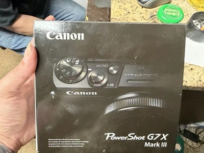 Canon PowerShot G7 X Mark III -   Camera - Black ''Rеаd dеѕсriрtiоn''