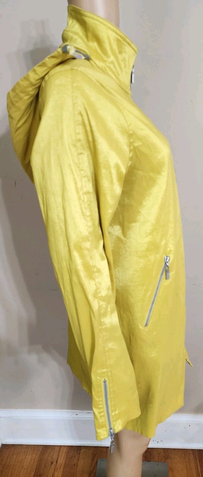 Mycrapac Women's Jacket Size Small/Medium Yellow … - image 2