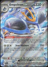 Empoleon ex Phantasmal Flames 070/094 DR Holo Pokémon — English NM