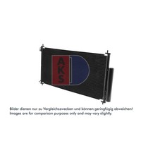 Kondensator Klimaanlage AKS Dasis 102041N FüR Honda Civic IX Tourer