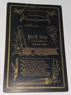 Rare Antique Victorian American Infant Death Mourning Memorial Cabinet Card! CT! — photo 2