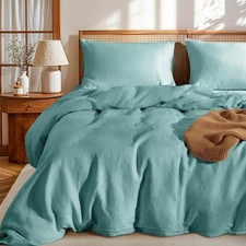 100 France Linen Duvet Cover Set 3 Pcs Natural Flax Duvet Cover Set 2