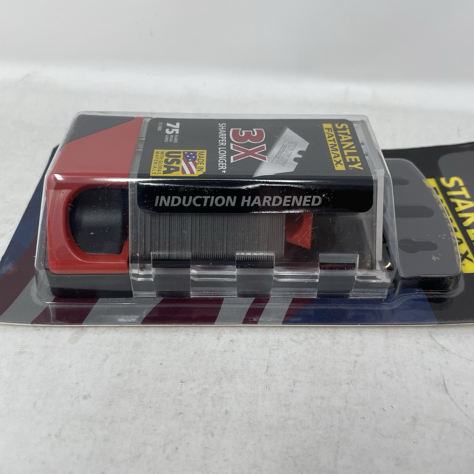 Stanley Fatmax 75 Pack Heavy Duty Utility Razor Blade with Dispenser