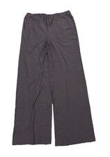LUNYA Womens Supima Cotton Wide Leg Lightweight Lounge Pants Lux Gray Size XL