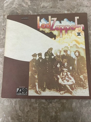 Led Zeppelin II 1969 LP Atlantic Records SD8236 Vinyl ST-A-691671 VG+ Tested