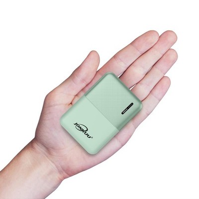 Tragbare Powerbank Ladegeräte 10000mAh, externer Akku mit hoher Kapazität grün 