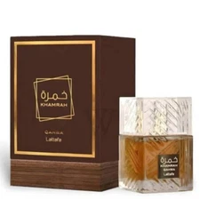 Lattafa Unisex Khamrah Qahwa EDP Spray 3.4 oz Fragrances