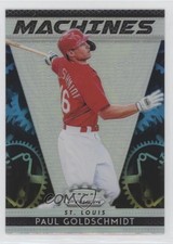 2019 Panini Prizm Machines Silver Prizm Paul Goldschmidt #M10 02v3