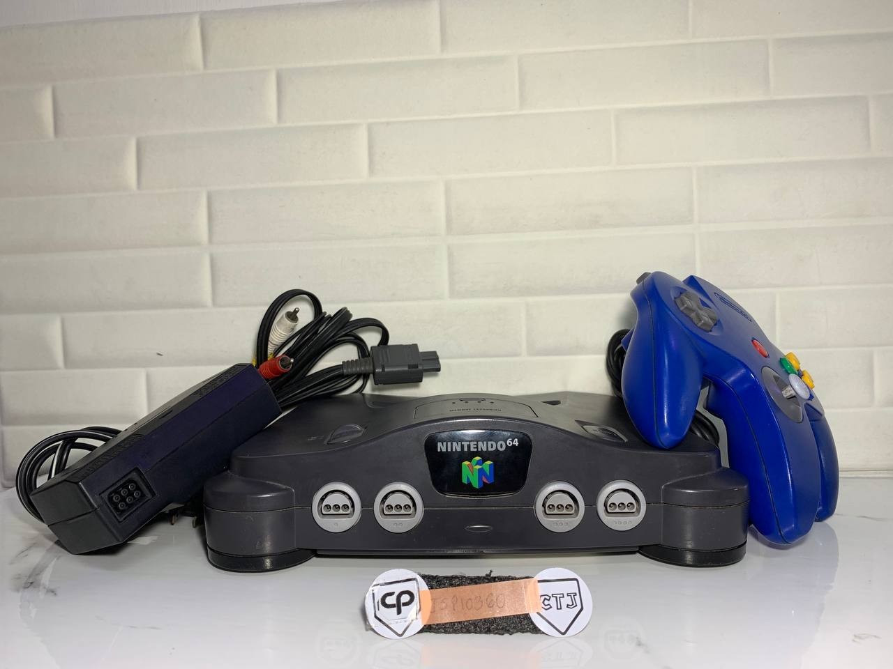 Nintendo 64 Console - Gray - Piece Only Setup w/ Controller 🎮