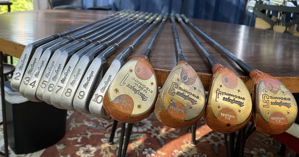 MacGregor Jack Nicklaus VIP Irons  2-10 Rifle Shafts; Woods 1,2,3 4, Step Shaft. - Image 2 of 4