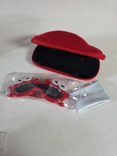 Children's Polarized Sunglasses Eyes Car Shape Red Zip Case Cloth Unique Shades