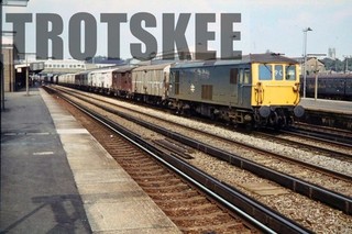 35mm Slide BR British Railways Diesel Loco Class 73 73116 Ashford 1979 Orig