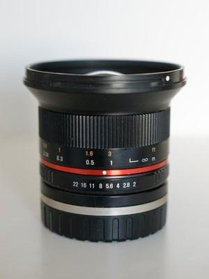 Samyang 12mm f/2,0 NCS CS Objektiv für Sony E-Mount APS-C