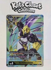 Digimon Achillesmon BT10-040 R Holo Light Play