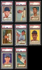 1952 Topps Cincinnati Reds Team Set 4.5 - VG/EX+ 7135283