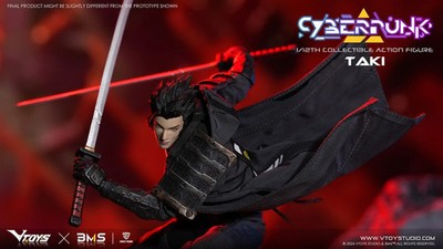 VTOYS VSD010 Cyberpunk Samurai Taki 1/12 Scale Action Figure Toys In Stock New
