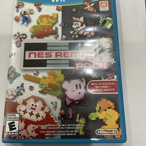 NES Remix Pack (Nintendo Wii U, 2014) CIB Complete Tested and Working