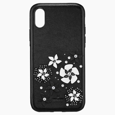 Swarovski Mazy iPhone case With Integrated Bumper iPhone X / XS Black
