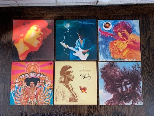 Instant Jimi Hendrix Vinyl Collection – 8 Records / 6 Album Lot - Free Shipping