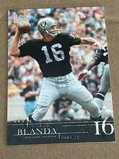 2001 UPPER DECK LEGENDS - GEORGE BLANDA RAIDERS #60