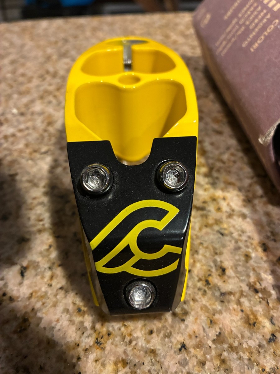 New-Old-Stock Cinelli Alter Stem..Yellow with Black Accents (120