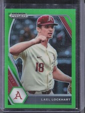 2021 Panini Prizm Draft Picks #PDP213 Lael Lockhart Lime Green Prizm #/75