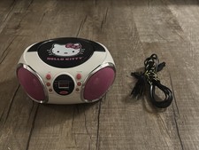  READ DESC  Hello Kitty Boombox CD Player Model 2013