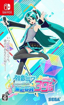 Hatsune Miku Project DIVA Mega39's Megamix Japanese Japan Nintendo Switch USED