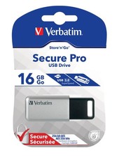 Verbatim 98664-16GB Store' n' Go Secure Pro (PC/MAC) USB 3.0 UFD