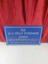 Original French Vintage Enamel Street Sign