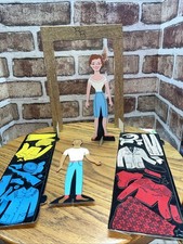 VINTAGE 1959 ROY ROGERS & DALE EVANS WESTERN COLORFORMS No Box Incomplete