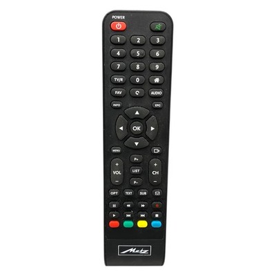 METZ DVB-T2 TV Fernbedienung Receiver Ersatz Remote Control FB Original Top