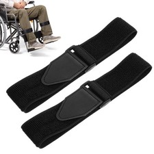 Wheelchair Leg Strap Footrest Straps Restraints for Prevent Sliding Legs Feet
