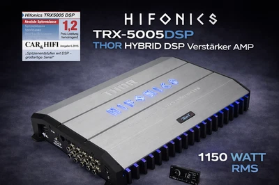 HIFONICS TRX-5005DSP THOR HYBRID DSP Verstärker AMP 1150 Watt RMS  - Bild 1 von 4