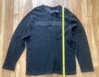 Mens Harley Davidson Long Sleeve Henley Shirt Size Medium