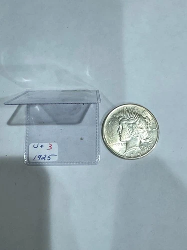 1925 $1 Peace Dollar Brilliant Uncirculated 2