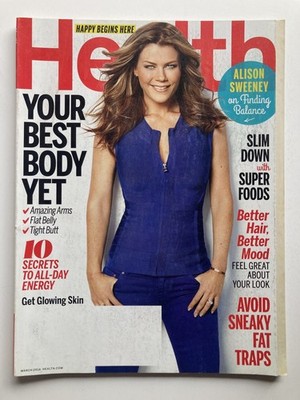 ALISON SWEENEY March 2014 HEALTH Magazine