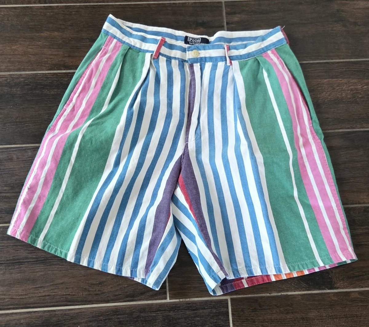 Striped 80s Shorts for Men for sale | eBay