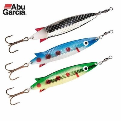 Abu Garcia Toby 3er Pack Lachs Hecht Meeresangeln Köder