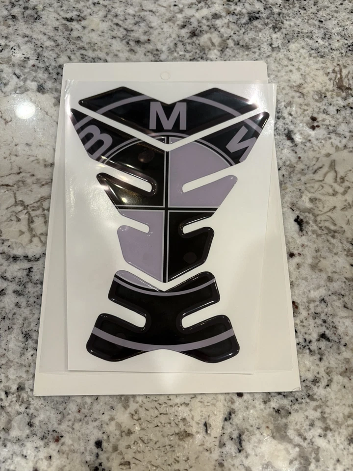 Protector de almohadilla de tanque de combustible de gel 3D para motocicletas BMW + cinta 3M Foto 2 de 3