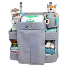 Premium Nursery Organizer And Baby Diaper Caddy  Hanging Diaper Organizer For B