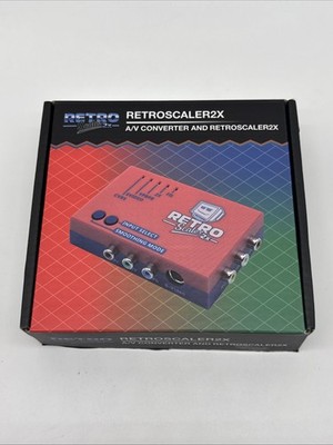 RetroScaler2x AV to HDMI Up-Scaler Converter Line-Doubler Retro Consoles Tink