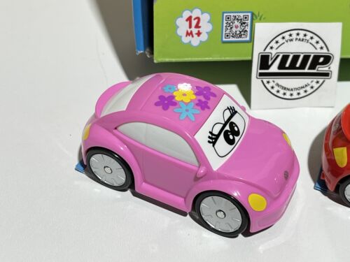 Junior Volkswagen VW My 1st Car 1 Pink Toy included 12m+ Childs Birthday Gift - 第 1/9 張圖片